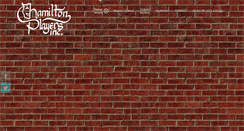 Desktop Screenshot of hamiltonplayers.com